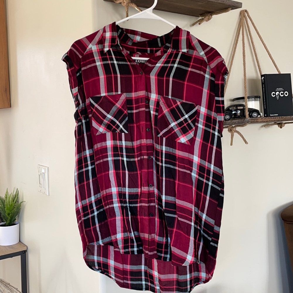 Express flannel top